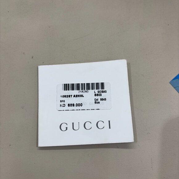 *RARE* 2003 Vintage Gucci Tan Long Shoulder Bag - Picture 6 of 11